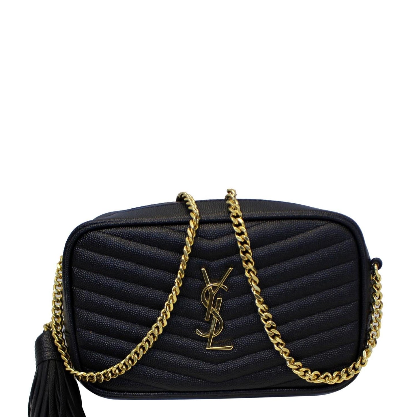 Saint Laurent Lou Black Crossbody Style 12