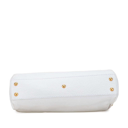 Fendi Peekaboo Selleria Leather 2Way Bag