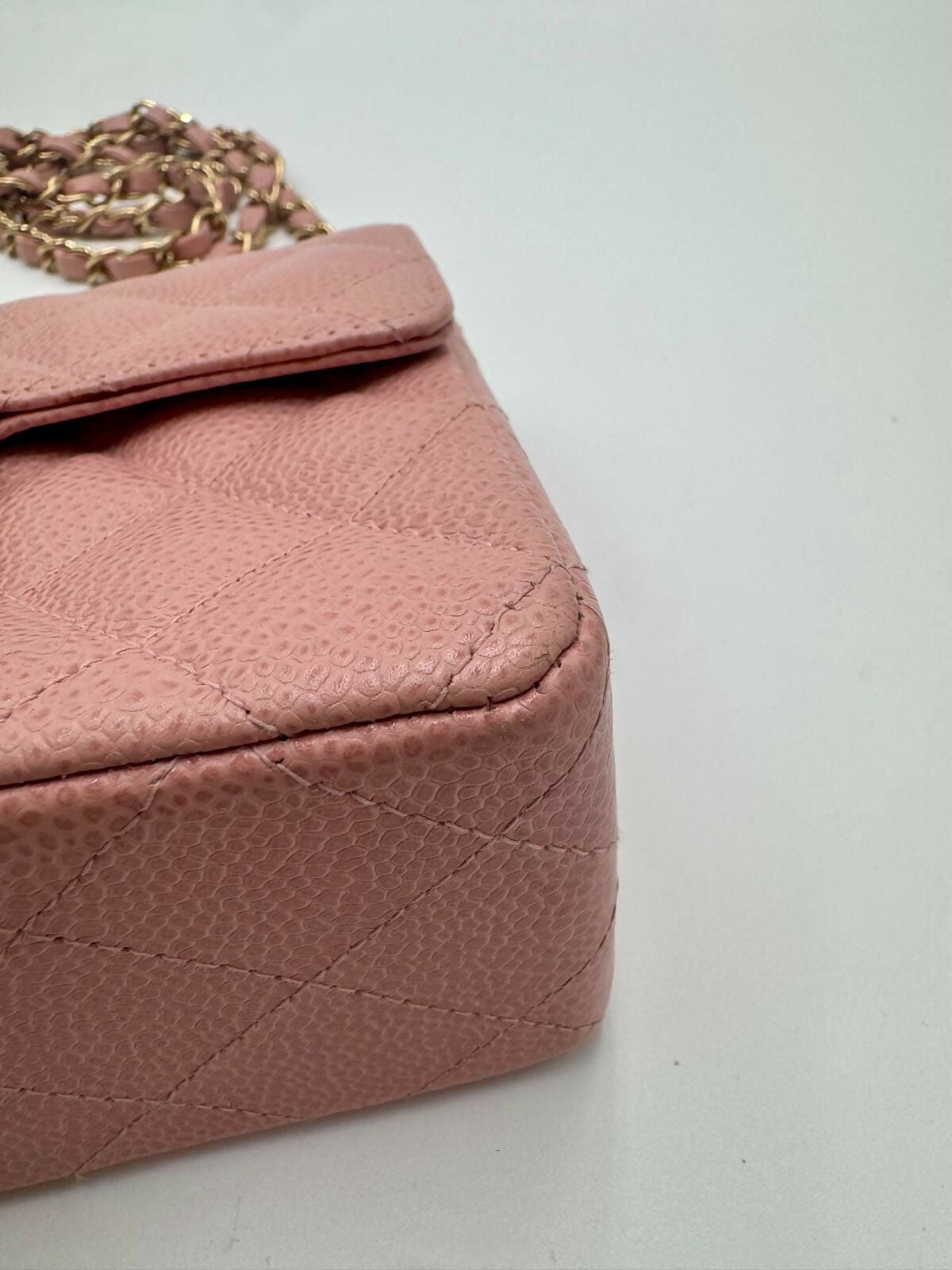 Chanel Classic Flap Caviar Red Shoulder Bag