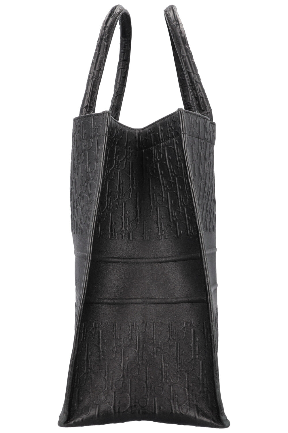 Dior Book Tote Leather Black Tote Bag Style 2