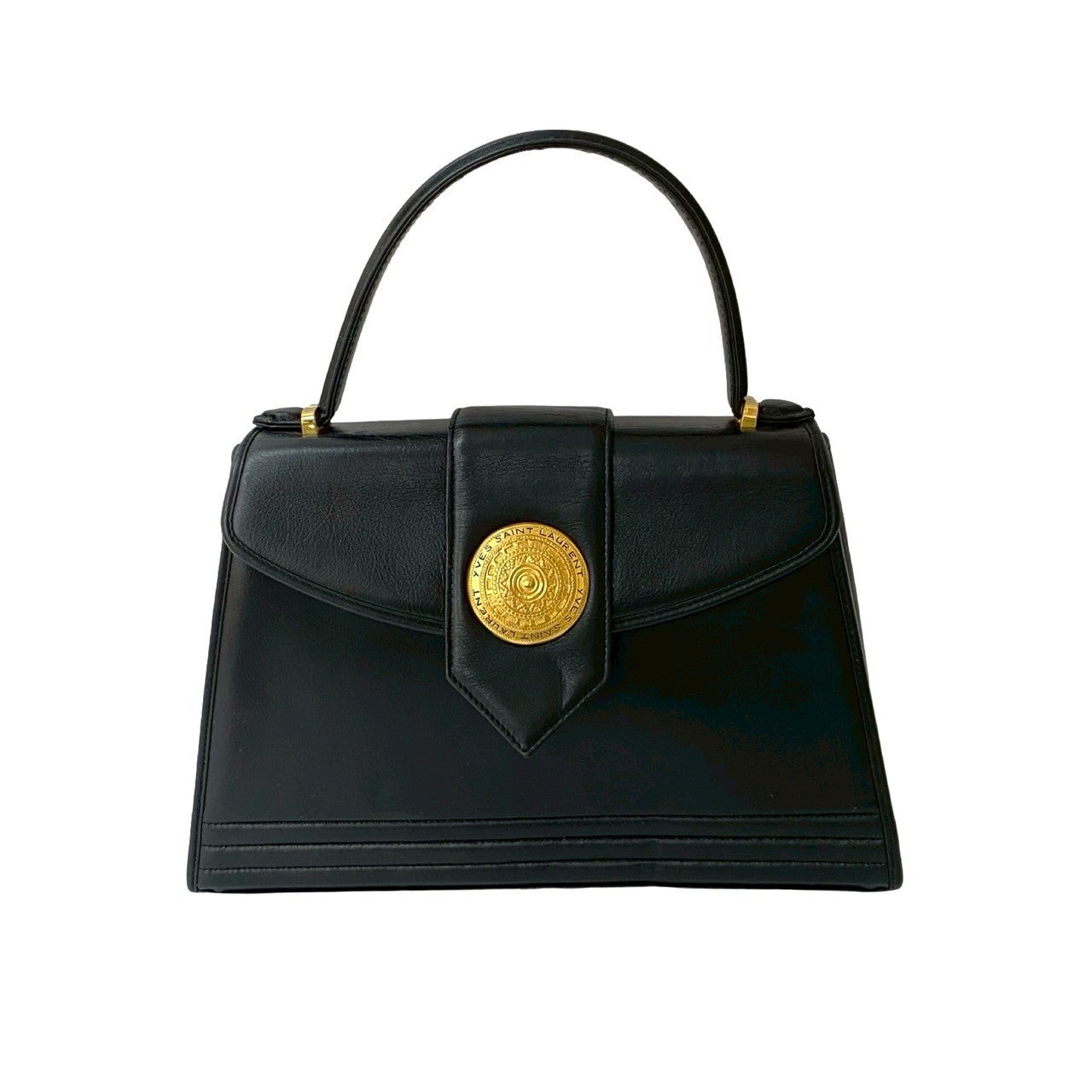 Saint Laurent Leather Red Handbag Style 21
