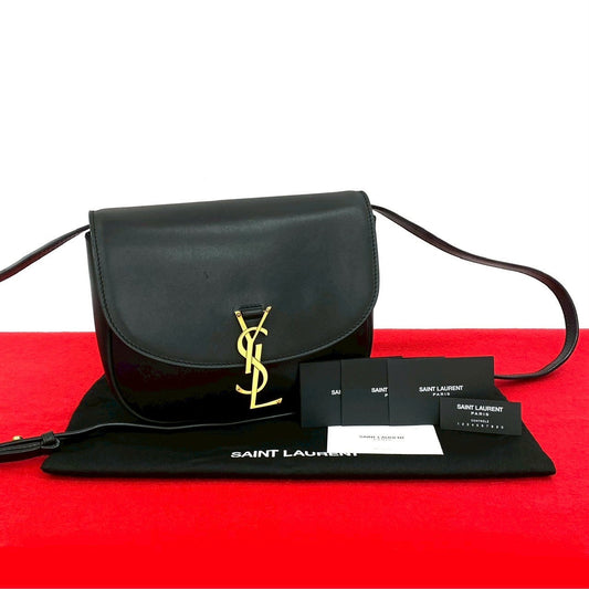 Saint Laurent Leather Red Shoulder Bag Style 17