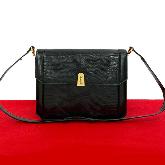 Saint Laurent Leather Red Shoulder Bag Style 19