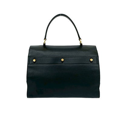 Saint Laurent Paris M Two Leather 2Way Handbag