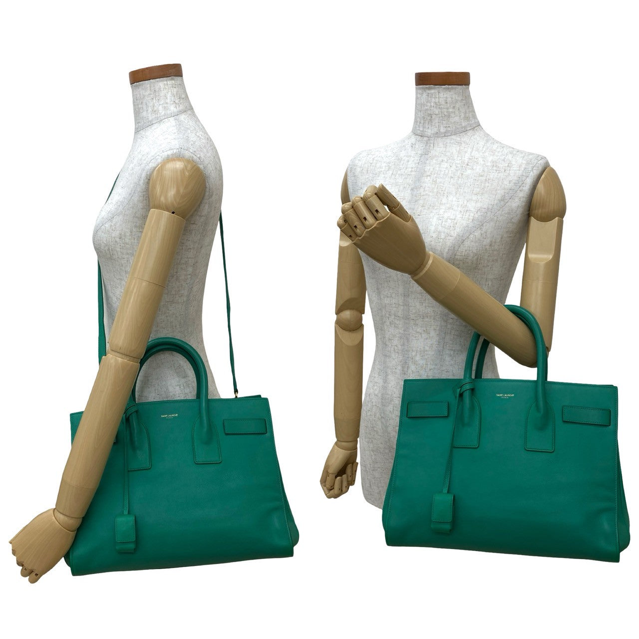 Saint Laurent Paris Sac De Jour Leather 2Way Bag