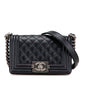 Chanel Boy Chanel Matelassé Caviar Skin Shoulder Bag