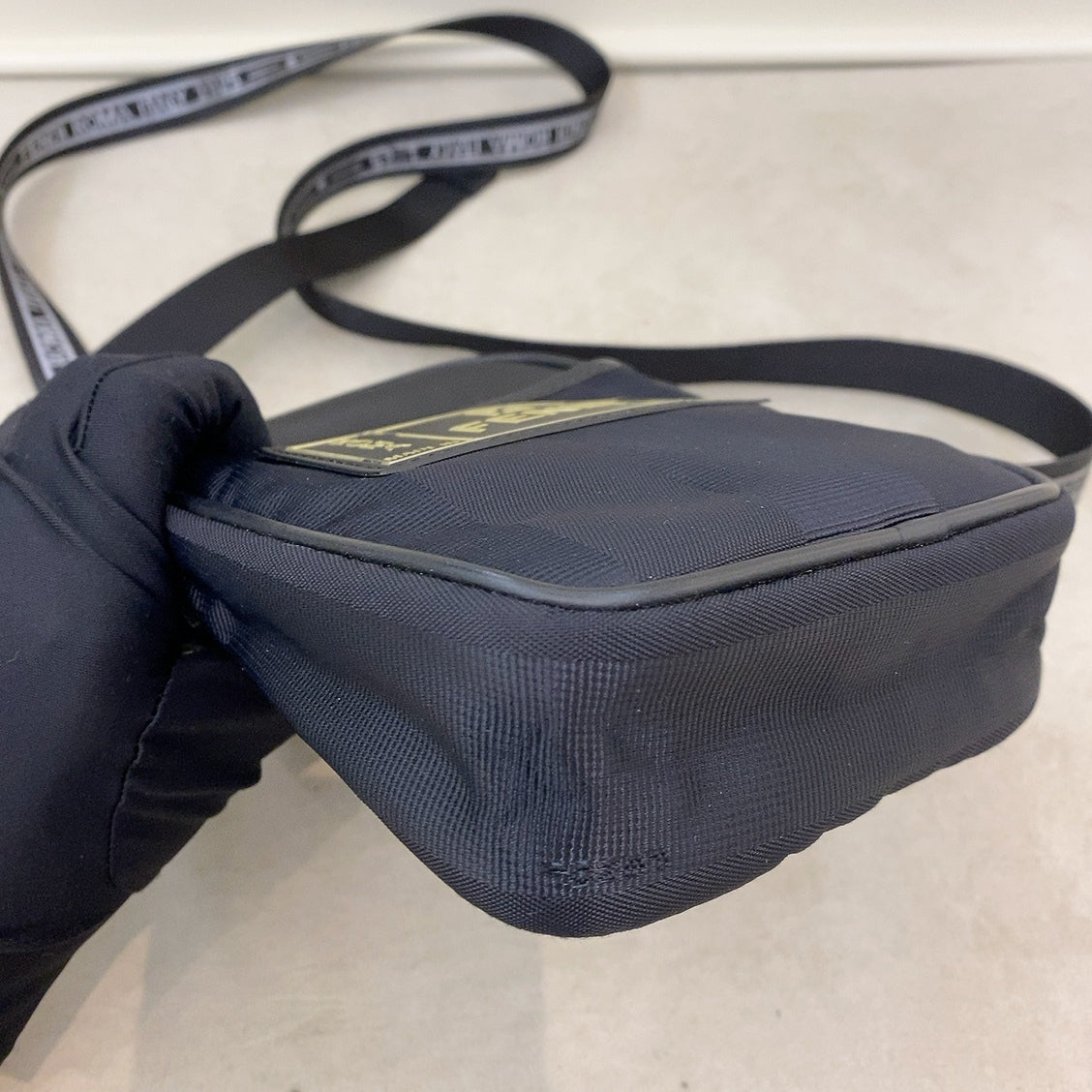 Fendi Luxury Leather Black Handbag