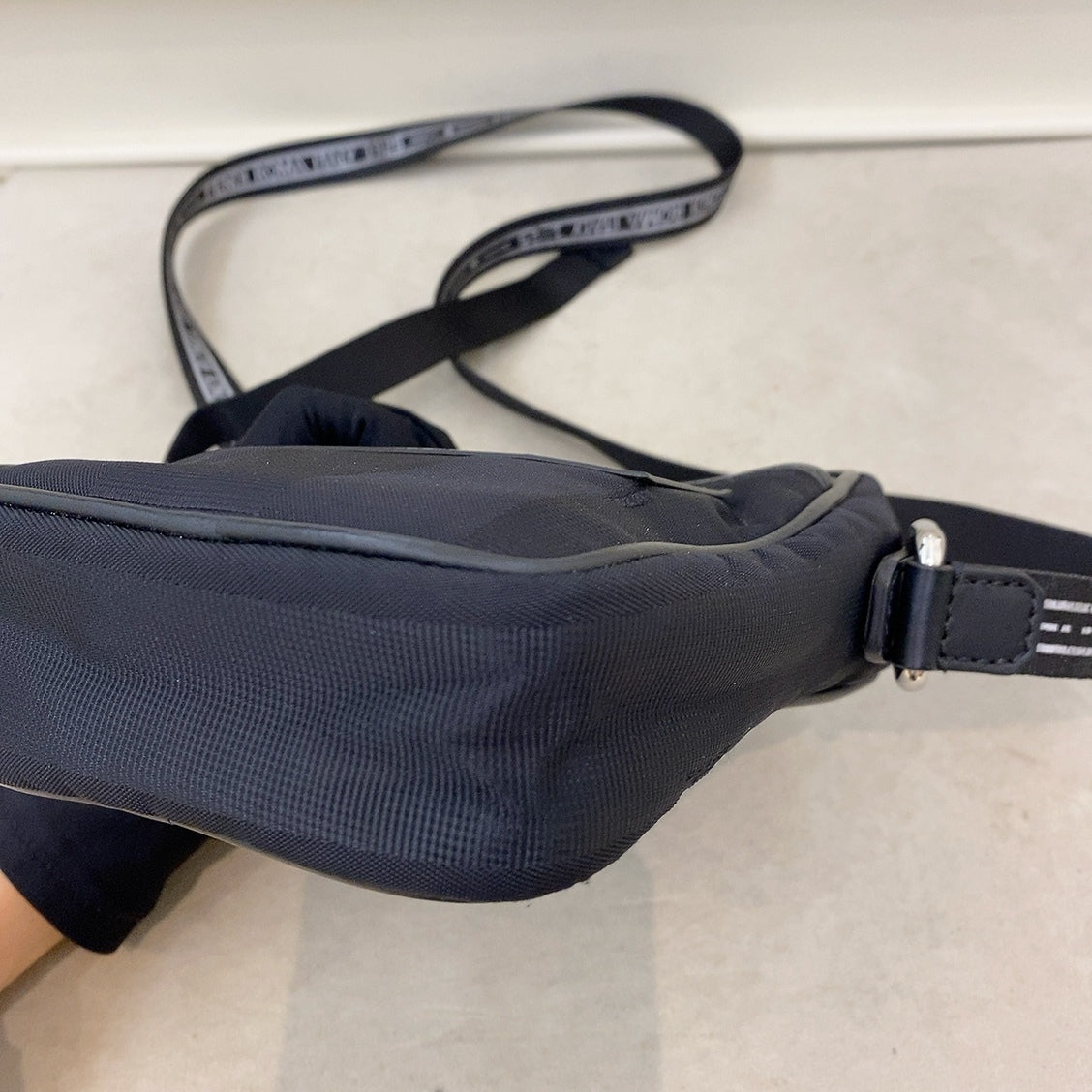 Fendi Luxury Leather Black Handbag
