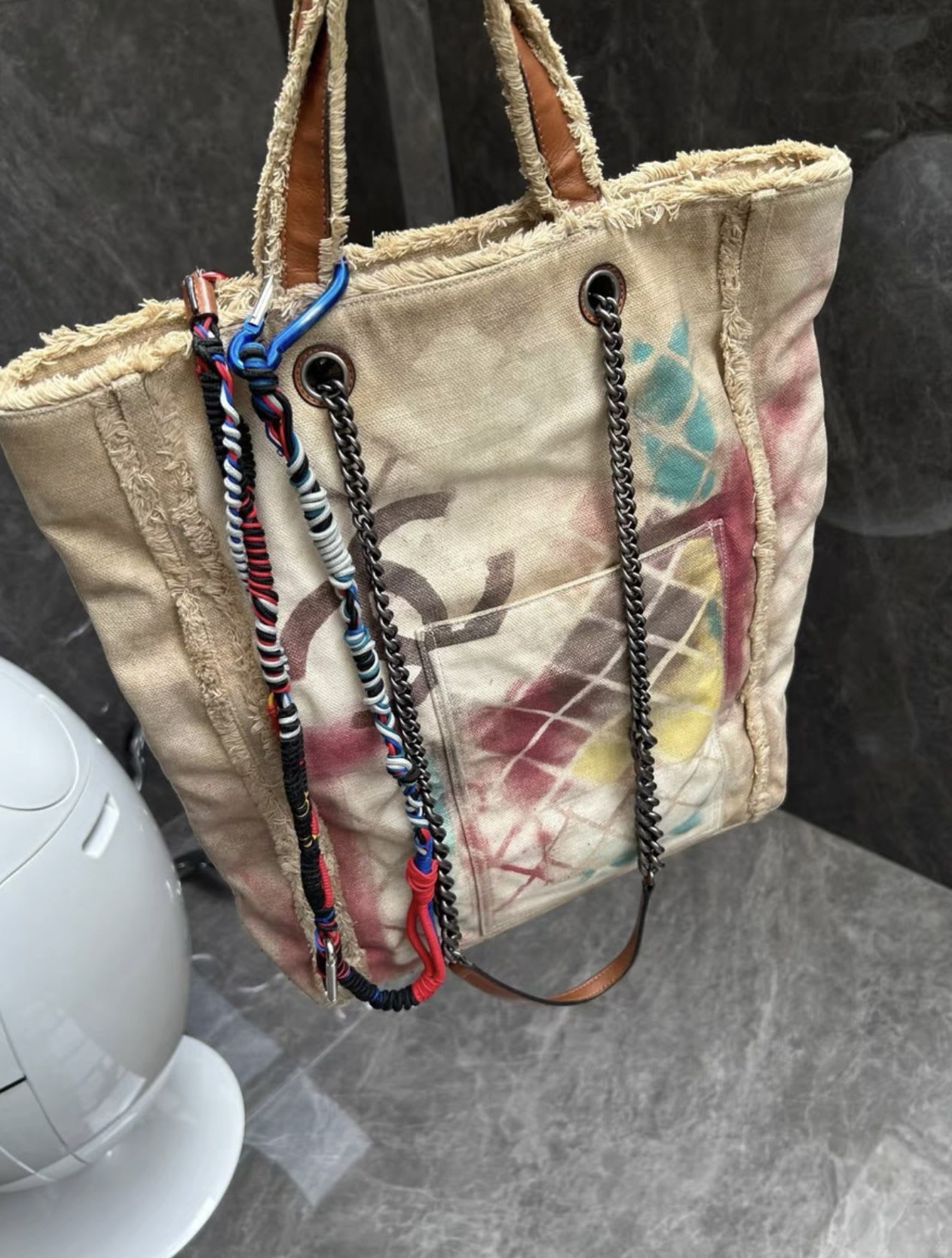 Chanel Luxury Leather Tote Bag Style 3