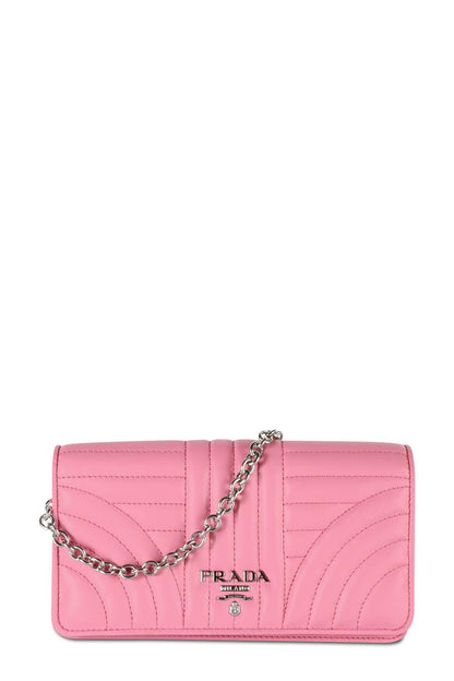 Diagramme Mini Impunture Crossbody Wallet Begonia