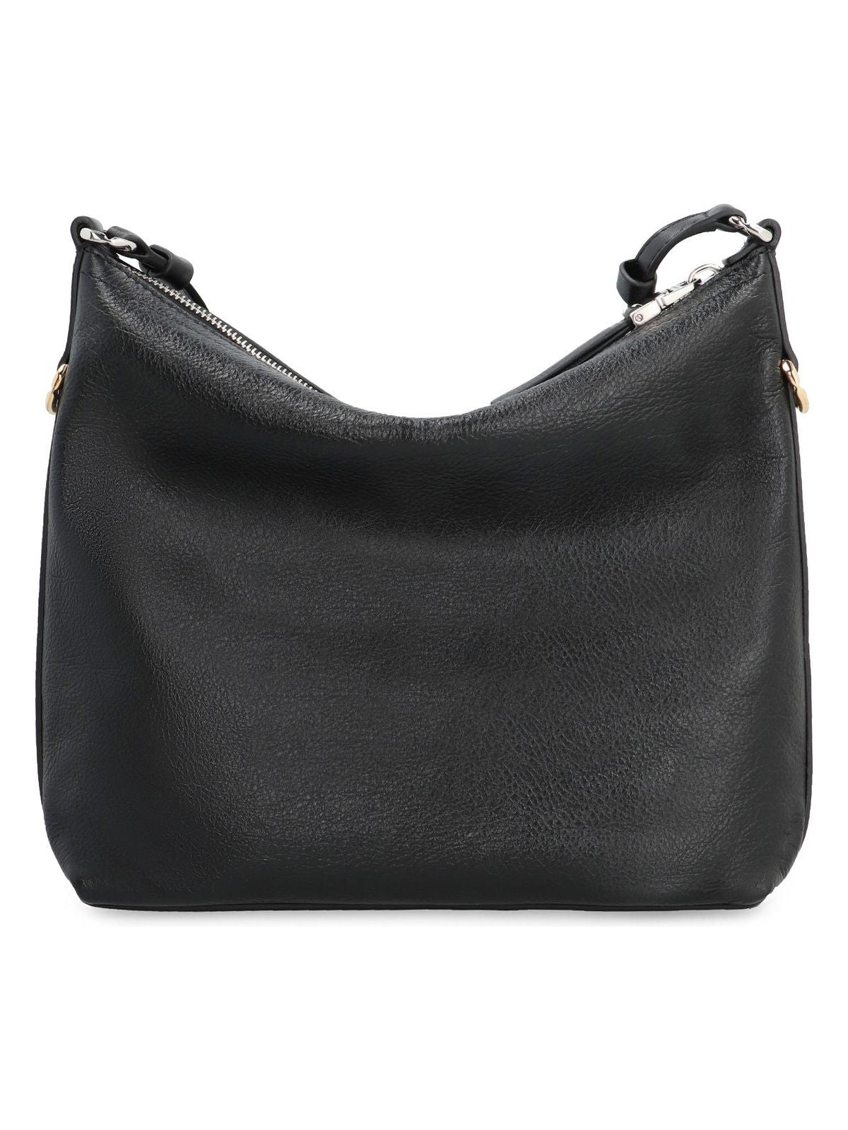 VOYOU CROSSBODY BLACK LEATHER BAG