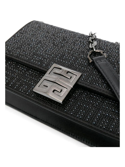 4G STRASS EMBELLISHED SMALL CROSSBODY BAG