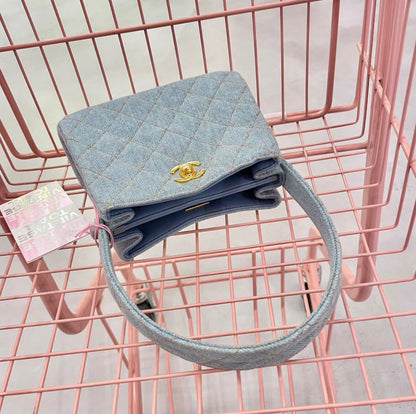 Chanel Kelly Blue Shoulder Bag
