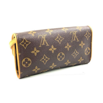 Louis Vuitton Monogram Brown Crossbody Bag Medium