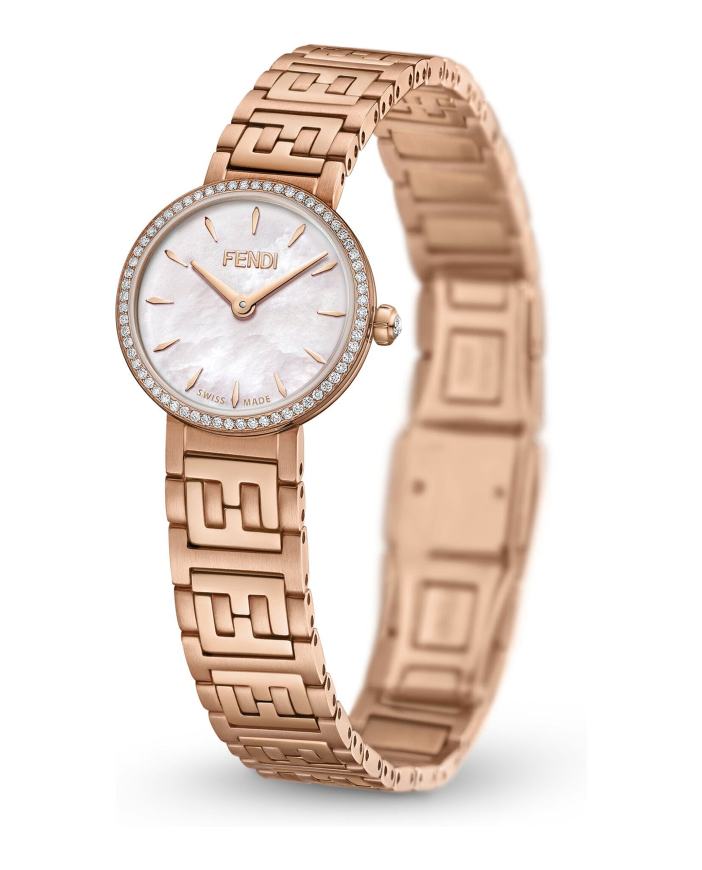 Fendi Forever  Diamond Watch Womens F103504101
