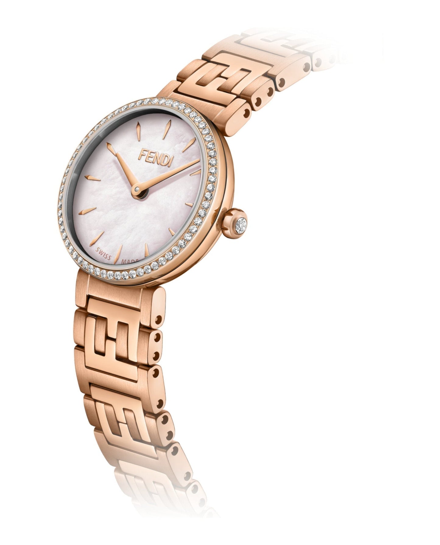 Fendi Forever  Diamond Watch Womens F103504101