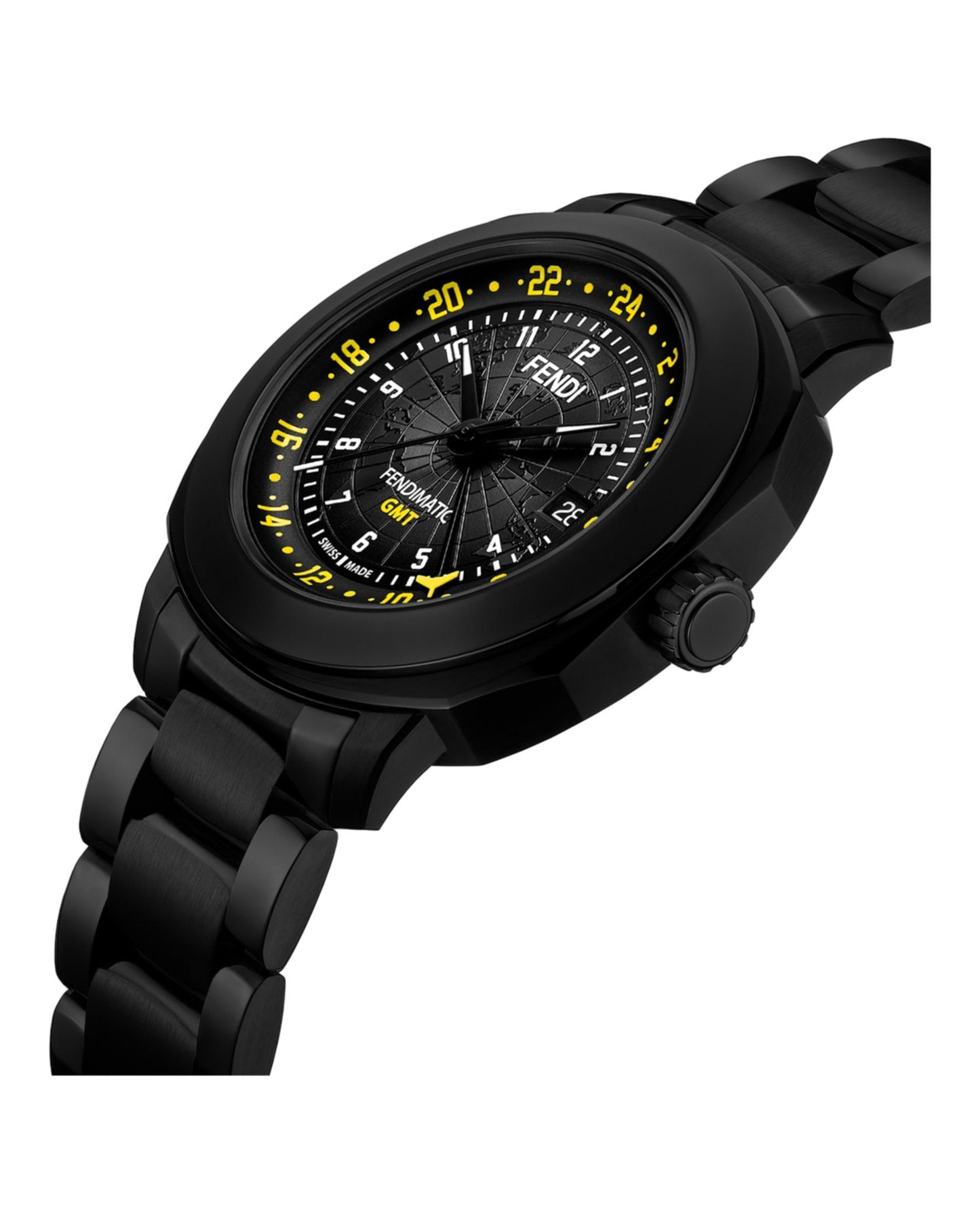 Fendi Selleria Automatic GMT Watch Mens F824010100