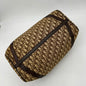 Dior Diorissimo Brown Canvas Travel Bag Large