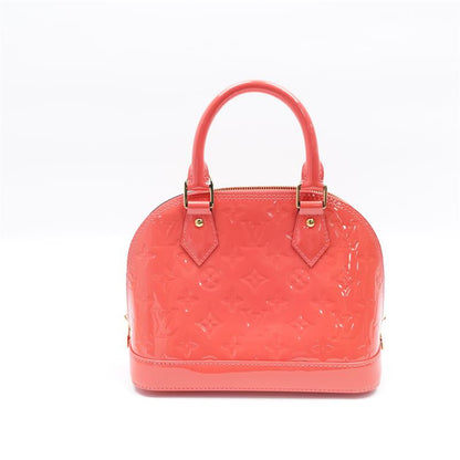 Louis Vuitton Alma BB Pink Vernis Shoulder Bag