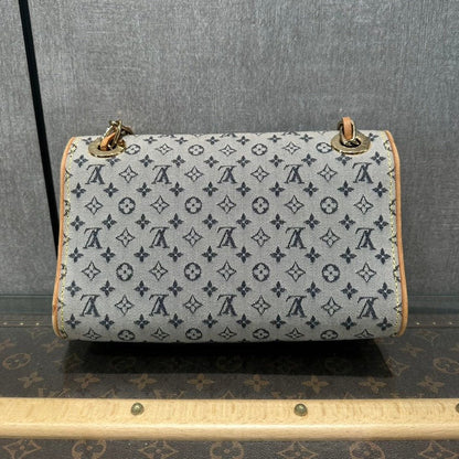 Louis Vuitton Denim Monogram Blue Crossbody Bag 23x17x6cm
