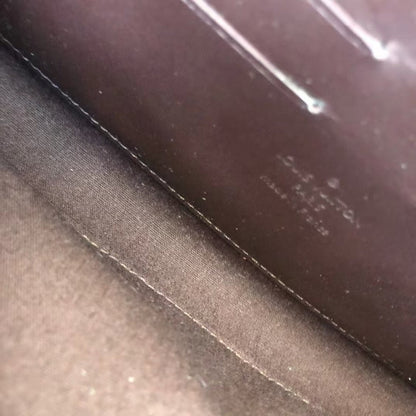 Louis Vuitton Patent Leather Crossbody Bag Burgundy Medium