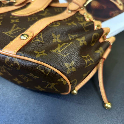 Louis Vuitton Golden Ball Monogram Crossbody Bag Brown Medium