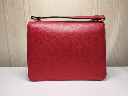 Gucci Red Leather Crossbody Bag Small