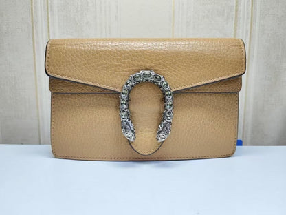 Gucci Dionysus Mini Bag Brown Leather Crossbody