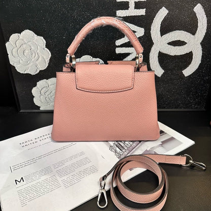 Louis Vuitton Capucines Pink Crossbody Bag