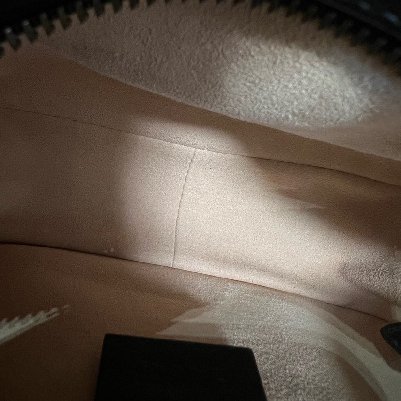 Gucci Marmont Black Gold Camera Crossbody Bag