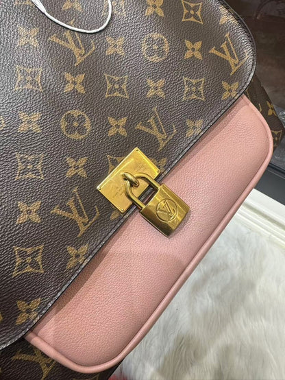 Louis Vuitton Monogram Canvas Pink Crossbody Bag Medium