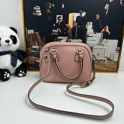 Gucci Soho Pink Leather Crossbody Bag