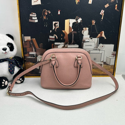 Gucci Soho Pink Leather Crossbody Bag