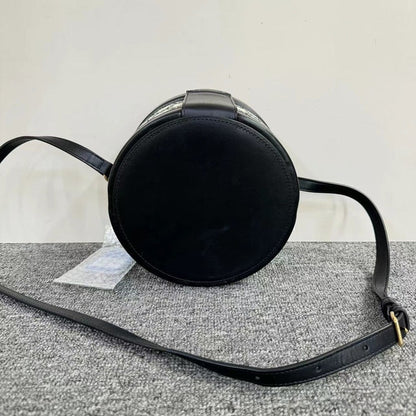 Celine Vanity Bag Black and White Monogram Crossbody