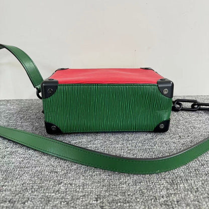 Louis Vuitton Soft Trunk Bag Blue Yellow Crossbody