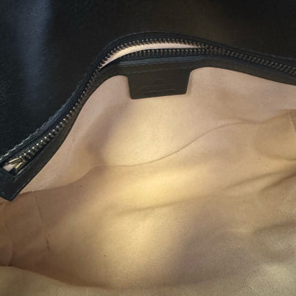 Gucci Marmont Black Leather Crossbody Bag Small