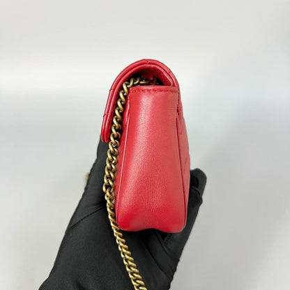 Gucci Marmont Mini Red Crossbody Bag