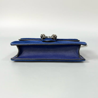 Gucci Dionysus Mini Velvet Crossbody Blue