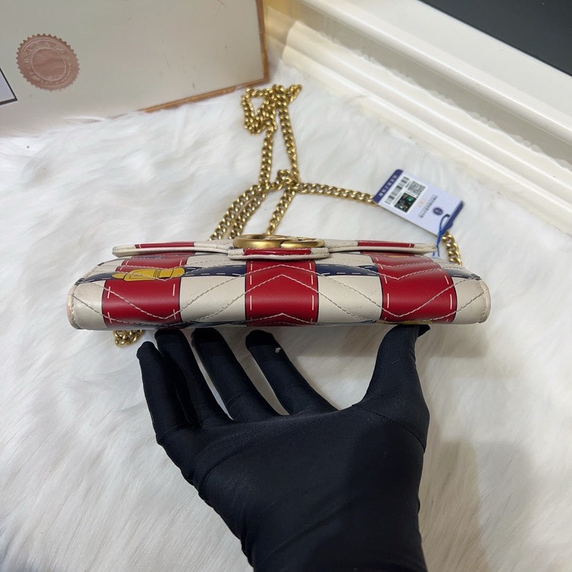 Gucci Marmont Crossbody Bag Multicolor
