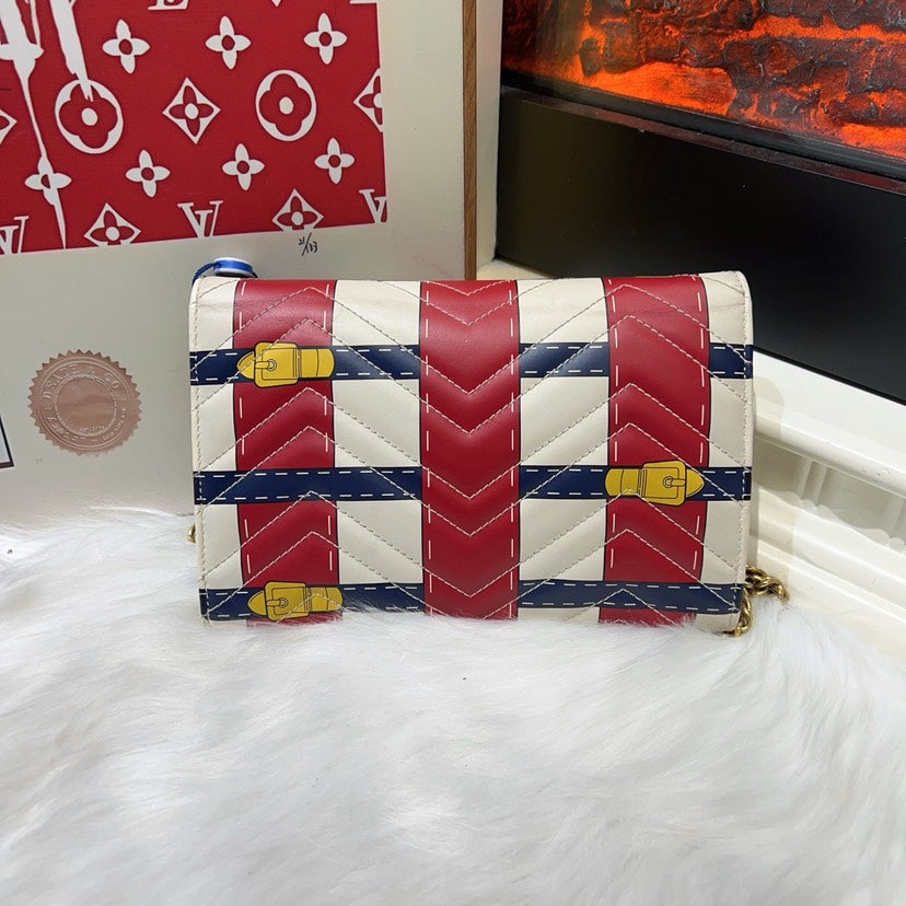Gucci Marmont Crossbody Bag Multicolor