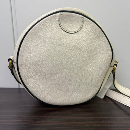 Gucci x Adidas Circle Leather Crossbody White