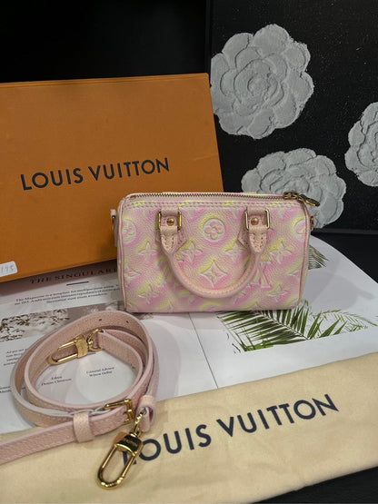 Louis Vuitton Tanabata Chip Star Series SP Nano Crossbody Bag Pink