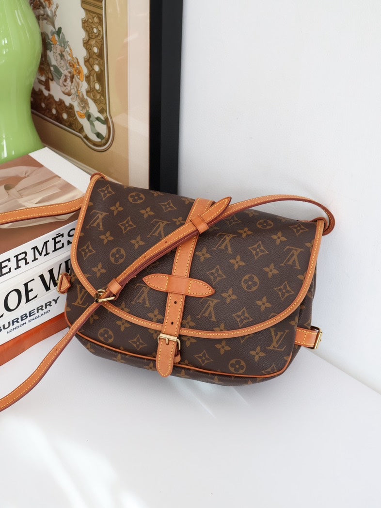 Louis Vuitton Monogram Classic Brown Crossbody Bag