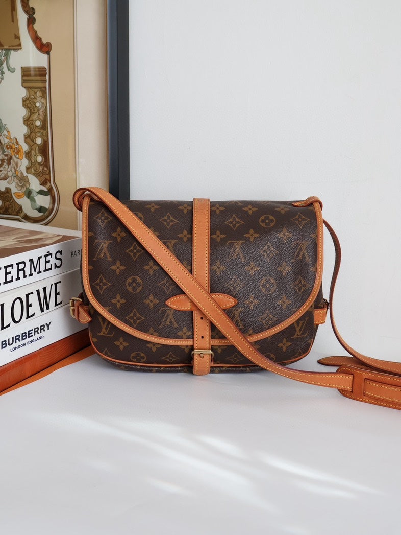 Louis Vuitton Monogram Classic Brown Crossbody Bag