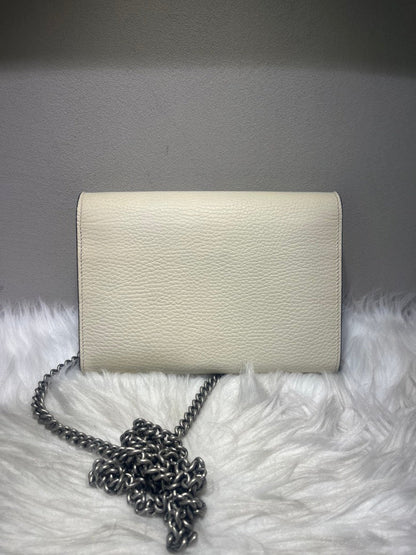 Gucci Dionysus White Leather Crossbody Bag