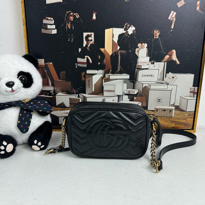 Gucci Marmont Black Crossbody Bag