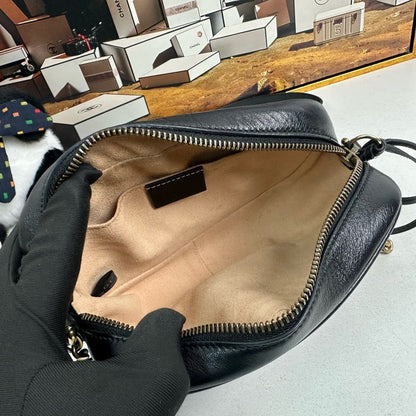 Gucci Marmont Black Crossbody Bag