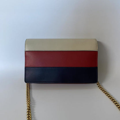 Gucci GG Marmont Bee Clutch Multicolor Crossbody Bag