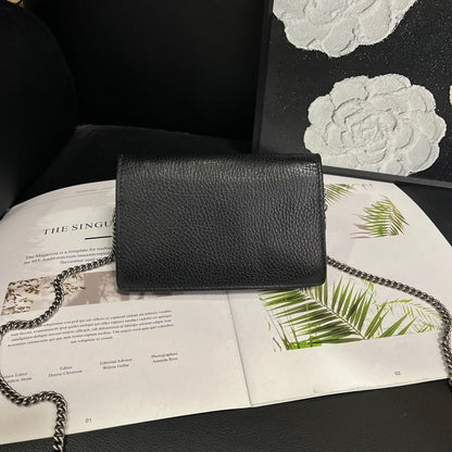 Gucci Black Mini Dionysus WOC Crossbody Bag