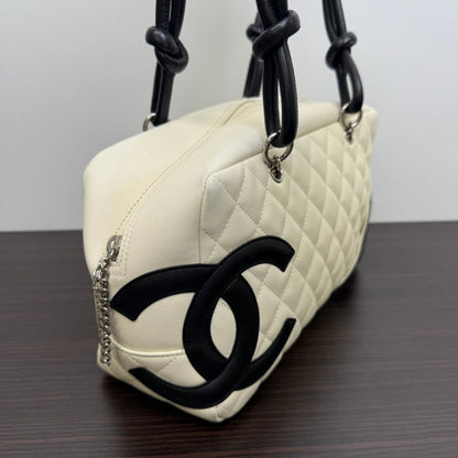 Chanel Cambon Calfskin Shoulder Bag